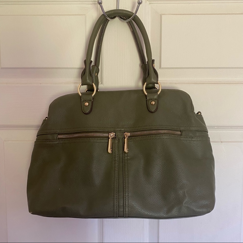 Large Olive Purse
